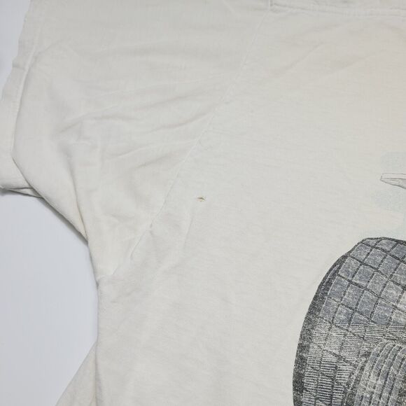 Vintage Hot Rod Chop Top Graphic T-Shirt Mens XL Made In USA Thrashed Car Diner - Picture 9 of 12